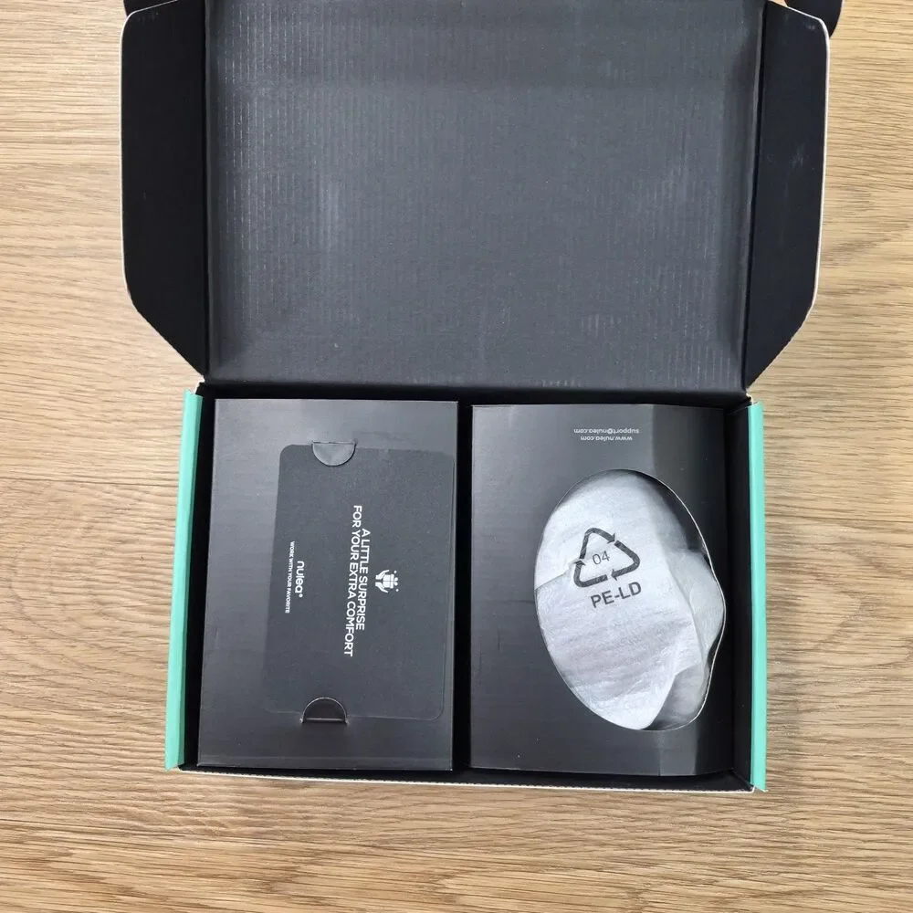Nulea M501 Wireless Trackball Mouse Rechargeable Ergonomic Easy Thumb Control